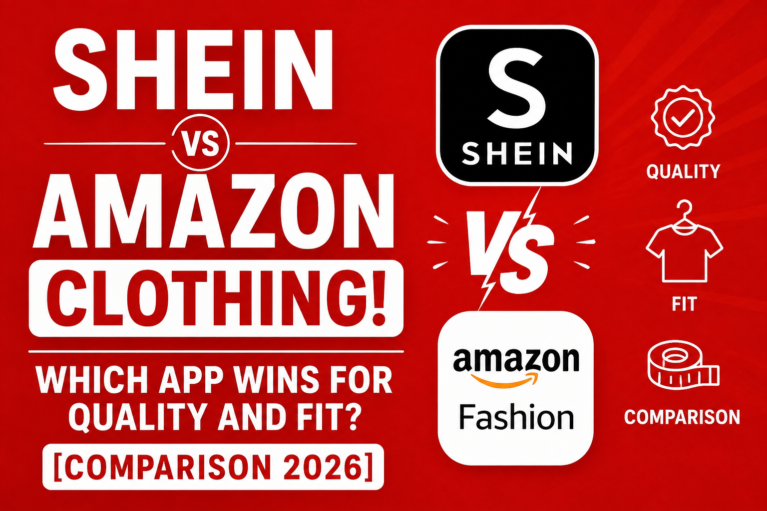 Shein vs Amazon Clothing: Which App Wins for Quality and Fit? [2026]