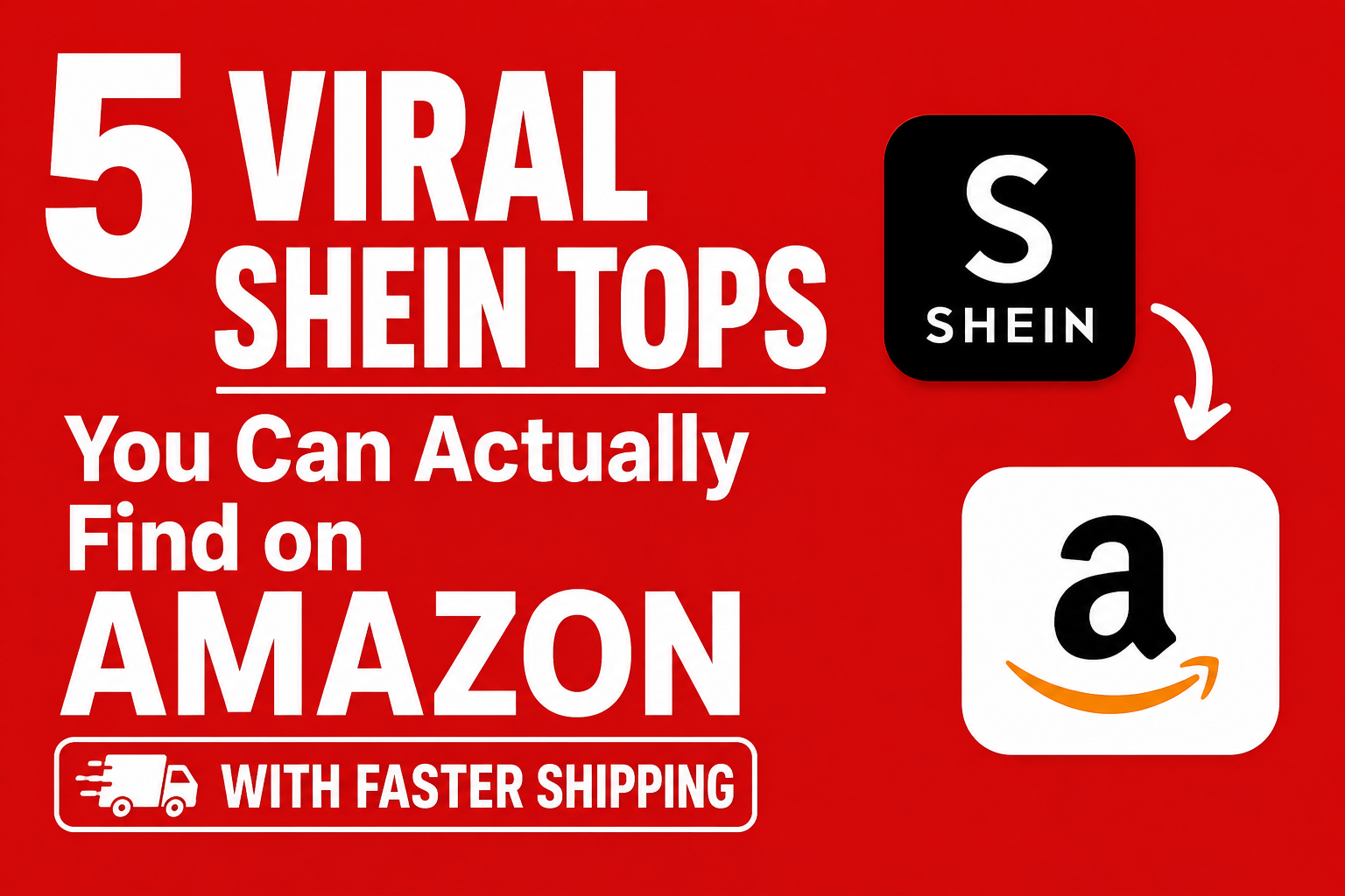 5 Viral Shein Tops You Can Actually Find on Amazon with Faster Shipping
