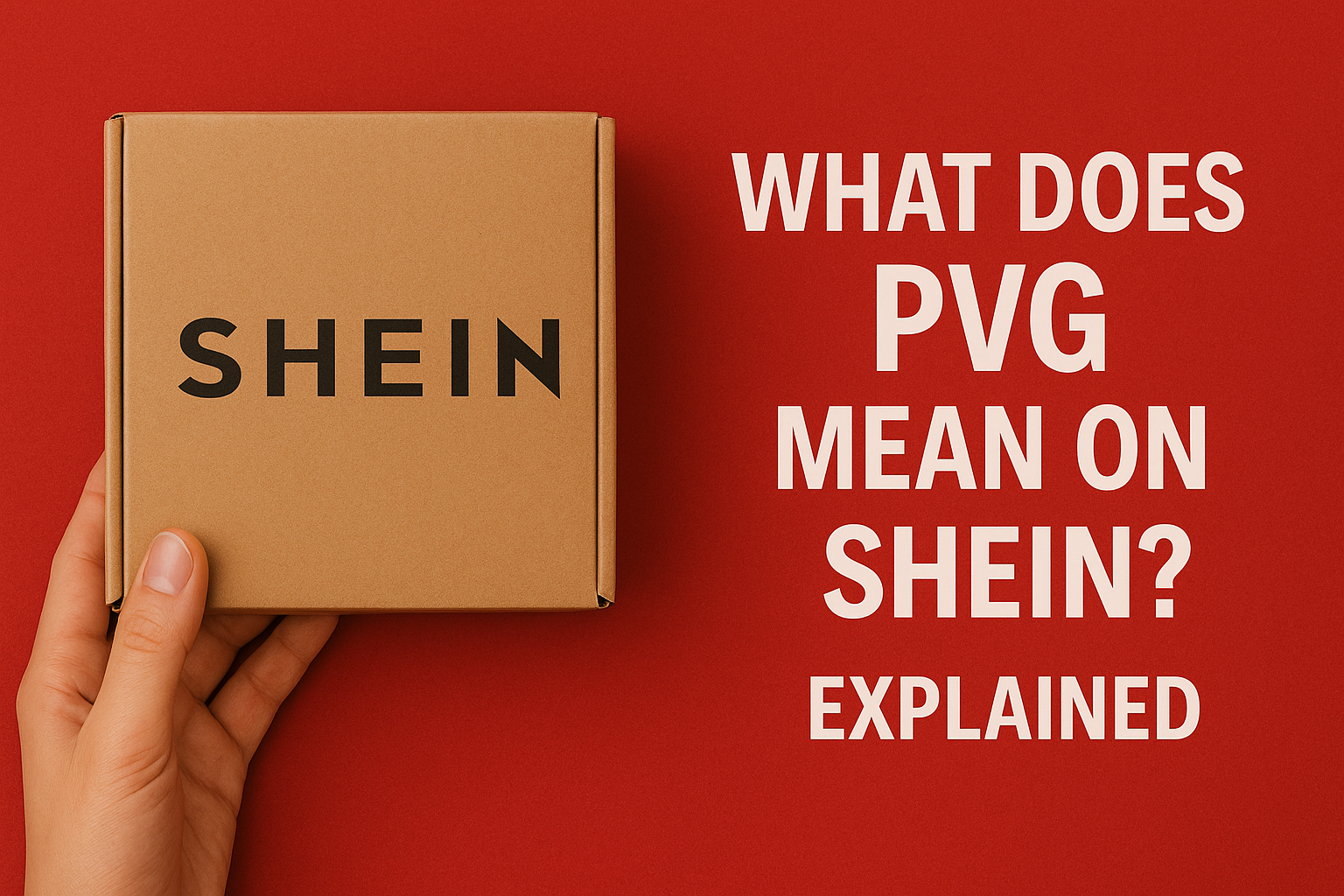What Does PVG Mean on Shein? [2025 Guide]