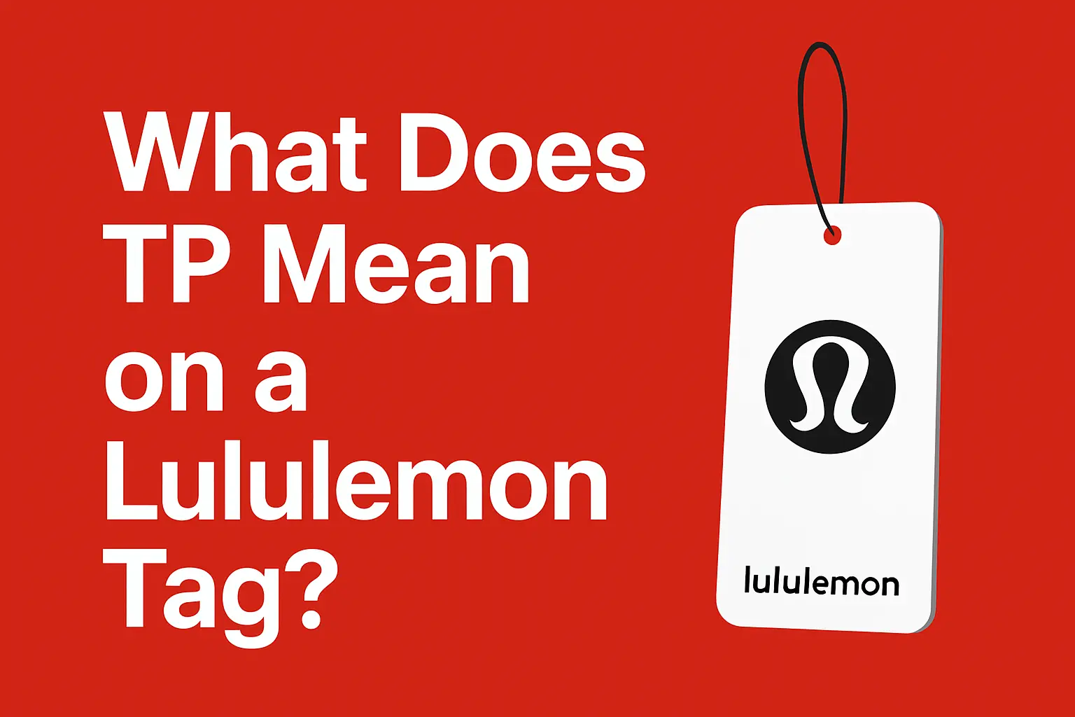 What Does TP Mean on a Lululemon Tag? A Deep Dive into Style, Sizing ...